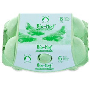 53g+ Oeufs CH "BIO-HOF" x 6