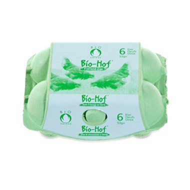 53g+ Oeufs CH "BIO-HOF" x 6