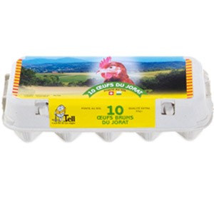 53g+ Oeufs CH bruns Jorat...