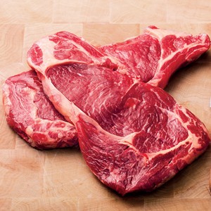 2 Entrecôtes race Limousine...