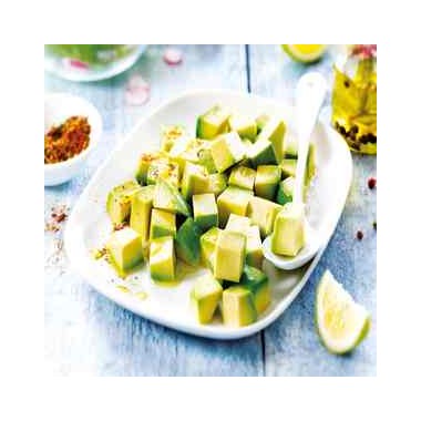 Avocats en morceaux